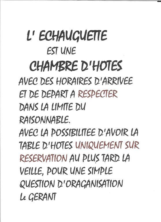 L'Echauguette Isserpent Bed and Breakfast Εξωτερικό φωτογραφία